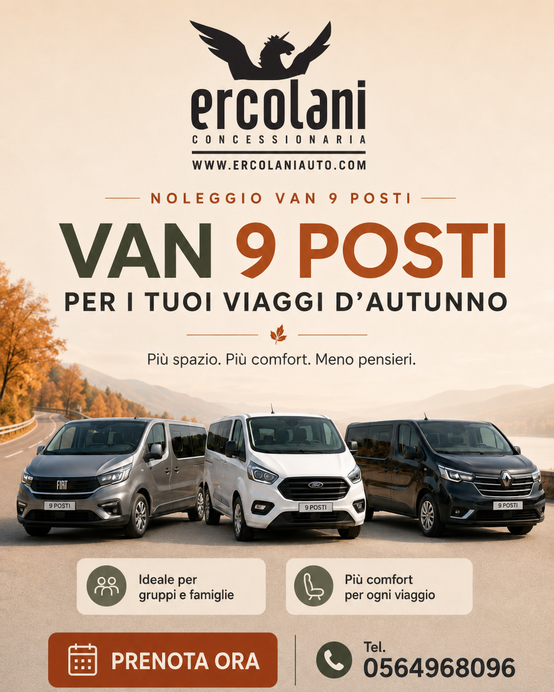 van 9 posti